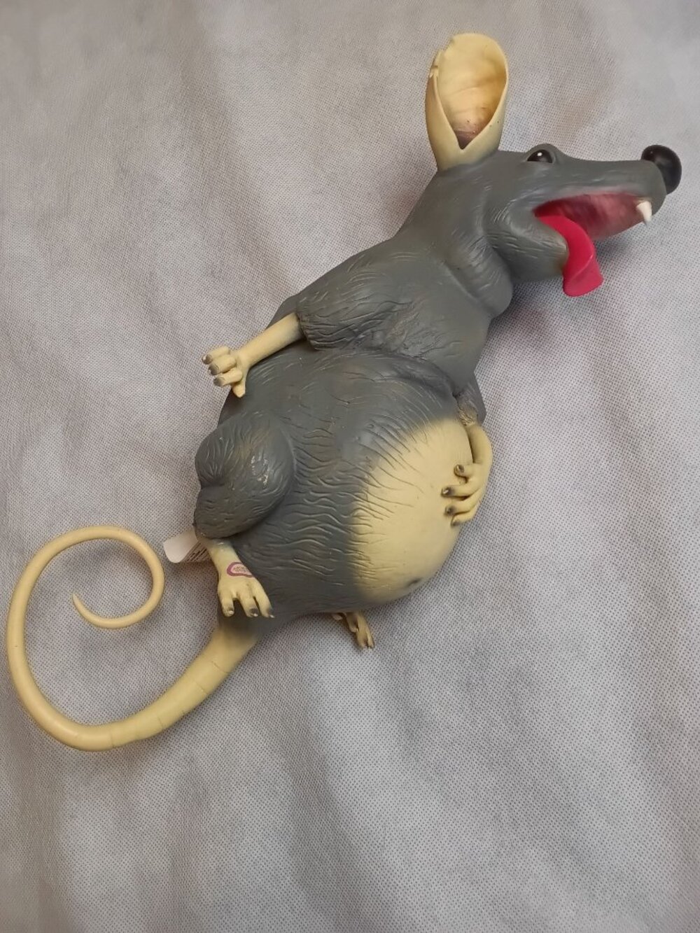 Gemmy Fat Rat 15” Talking Rat Prop